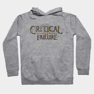 Critical Failure Natural 1 Golden Vintage Hoodie